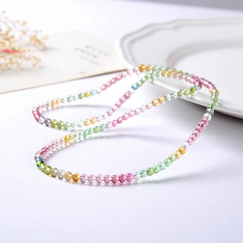 Tourmaline Macaron Multi Loop Bracelet Female 
