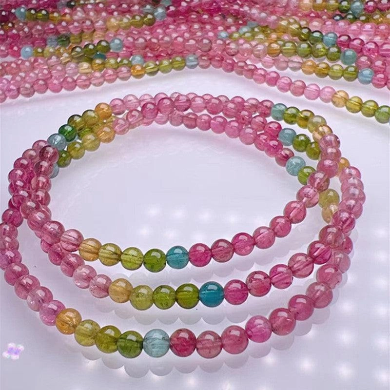 Tourmaline Macaron Multi Loop Bracelet Female