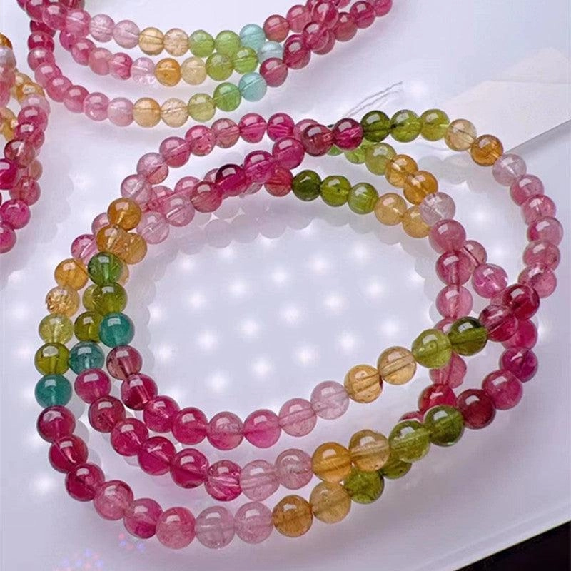 Tourmaline Macaron Multi Loop Bracelet Female