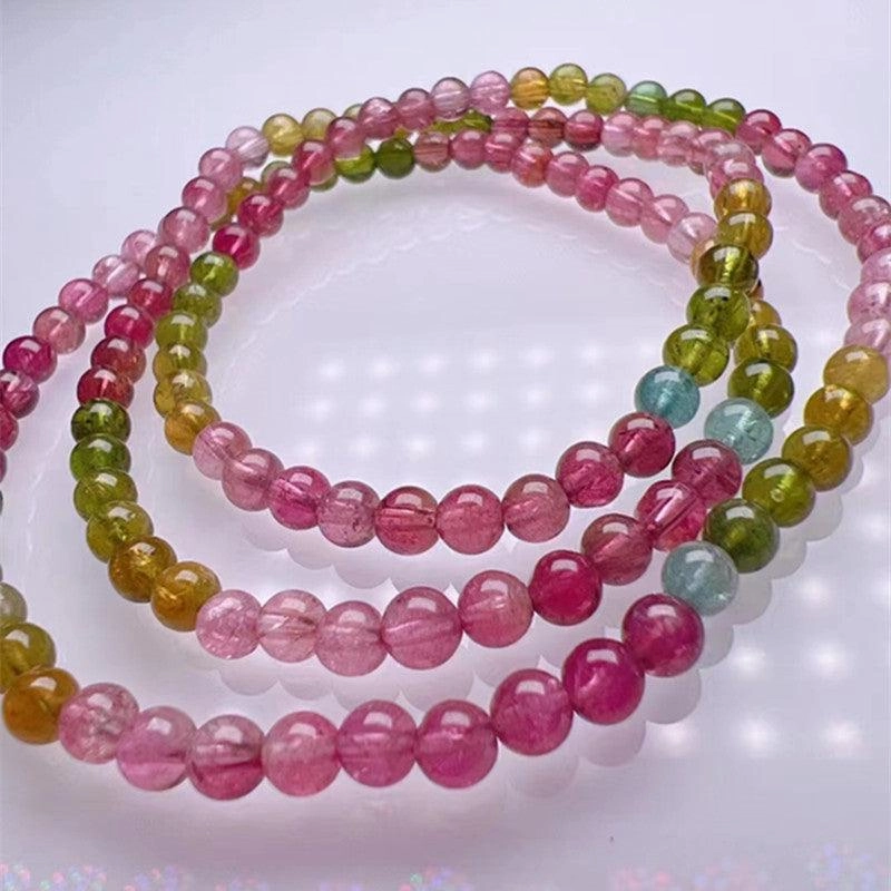 Tourmaline Macaron Multi Loop Bracelet Female