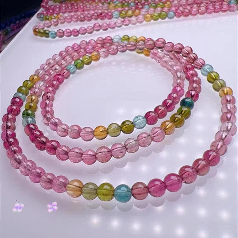 Tourmaline Macaron Multi Loop Bracelet Female