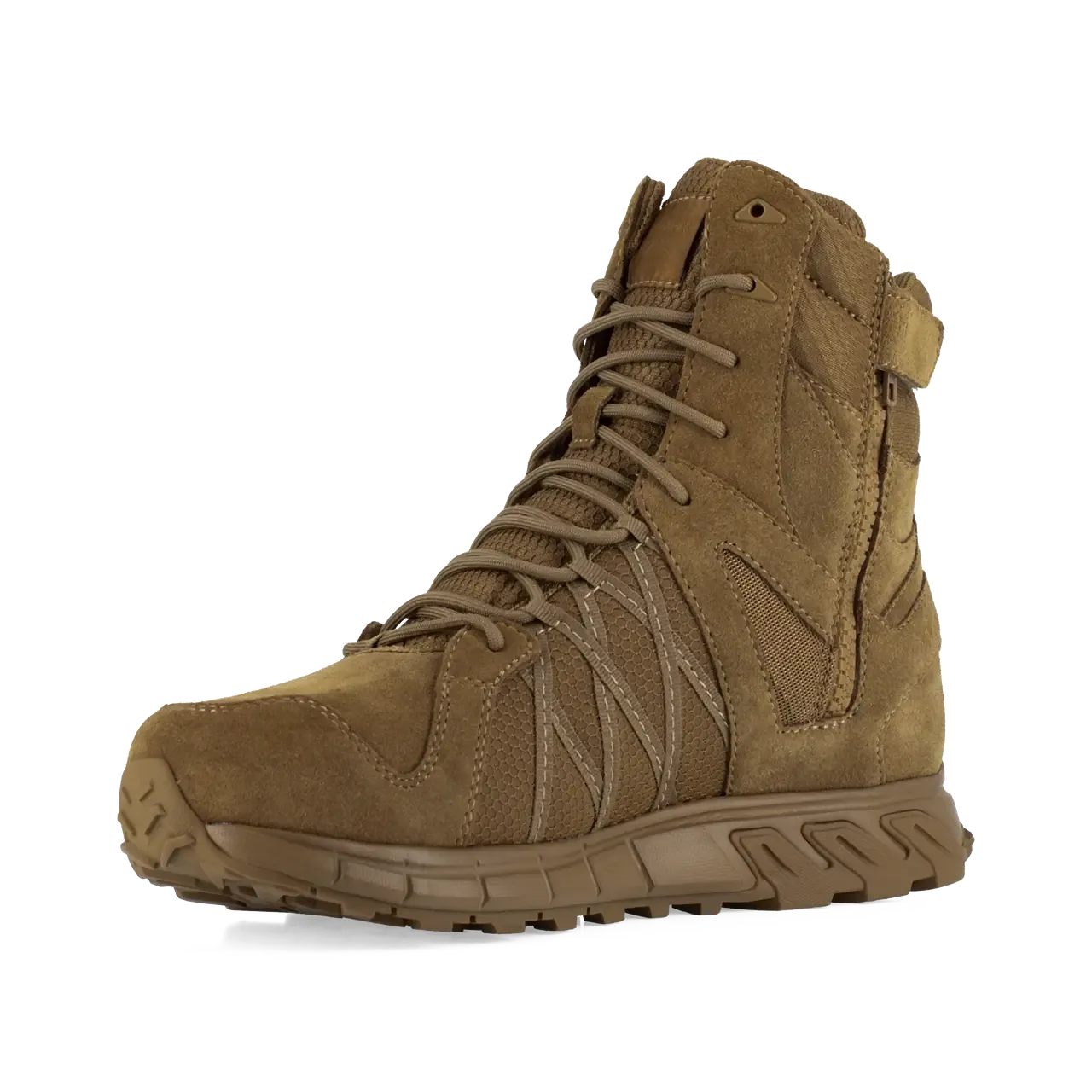 Trailgrip 8 Zoll Taktischer Stiefel mit Weicher Zehenkappe in Coyote