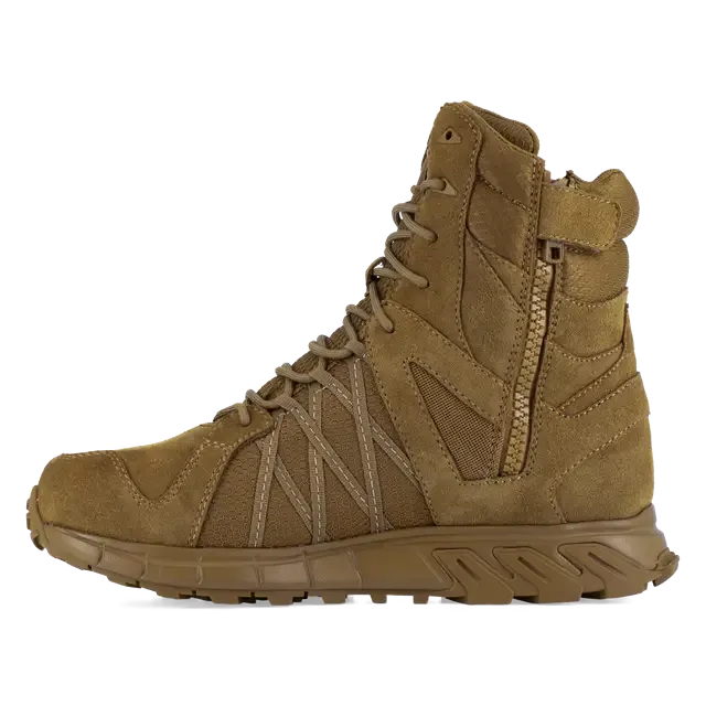 Trailgrip 8 Zoll Taktischer Stiefel mit Weicher Zehenkappe in Coyote