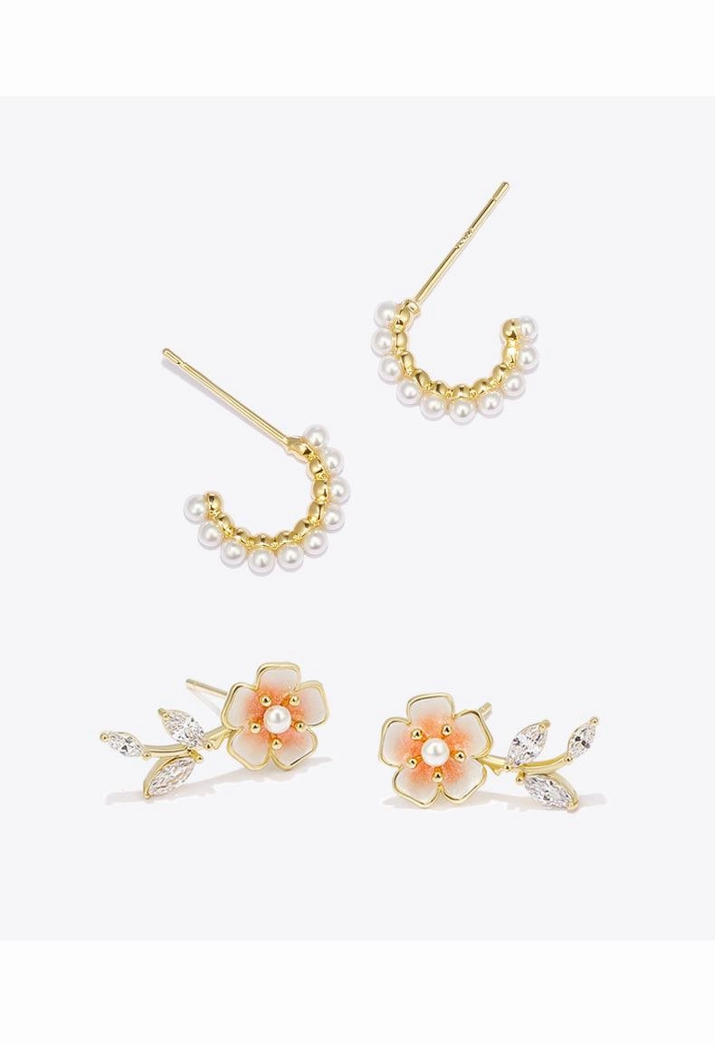 Trendy And Unique Flower Earrings For Women