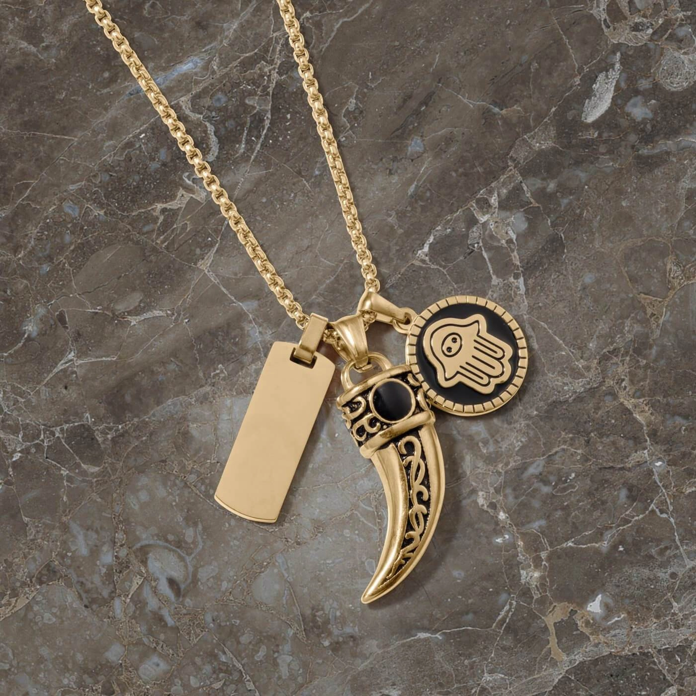 Trilogy Charm Pendant