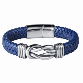 Trinity Blue Men's Bracelet 