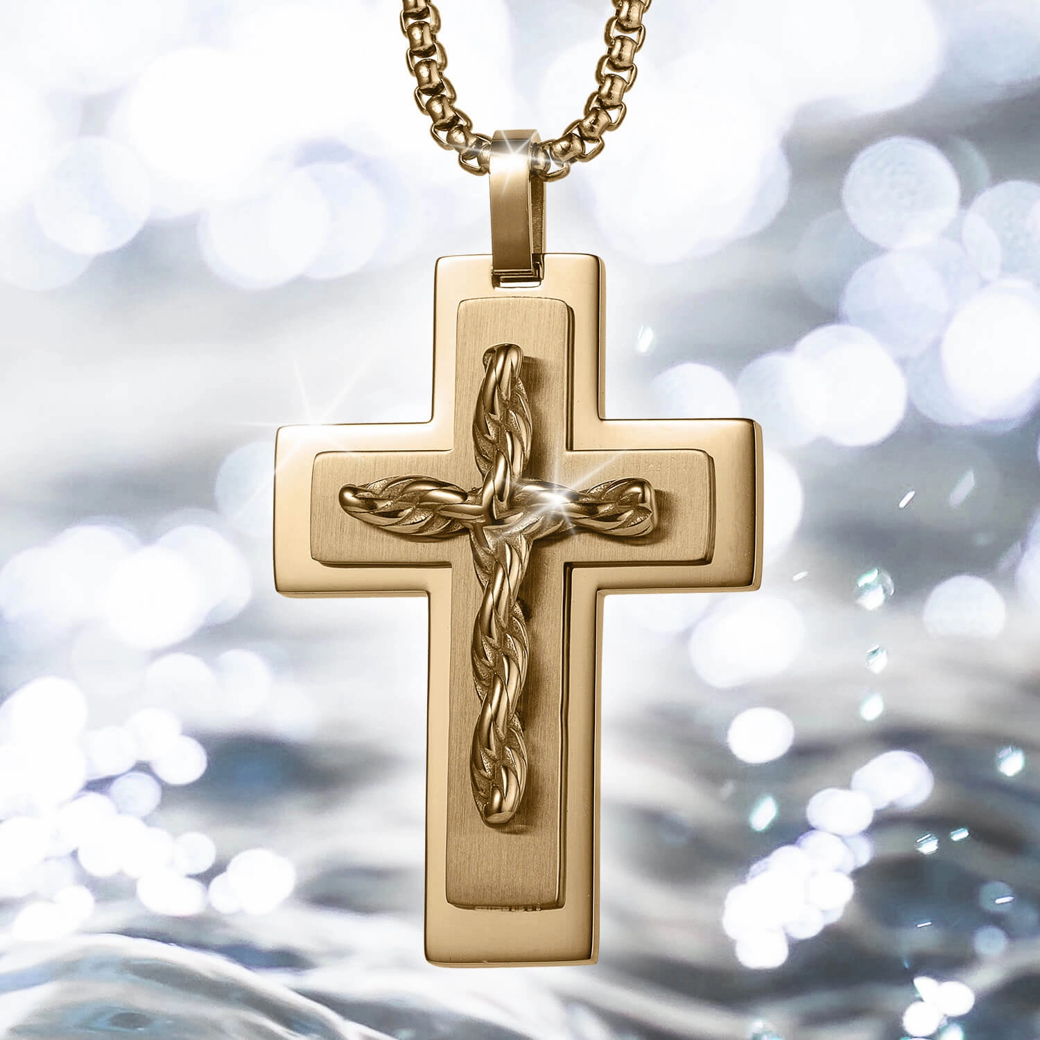 Trio Cross Pendant