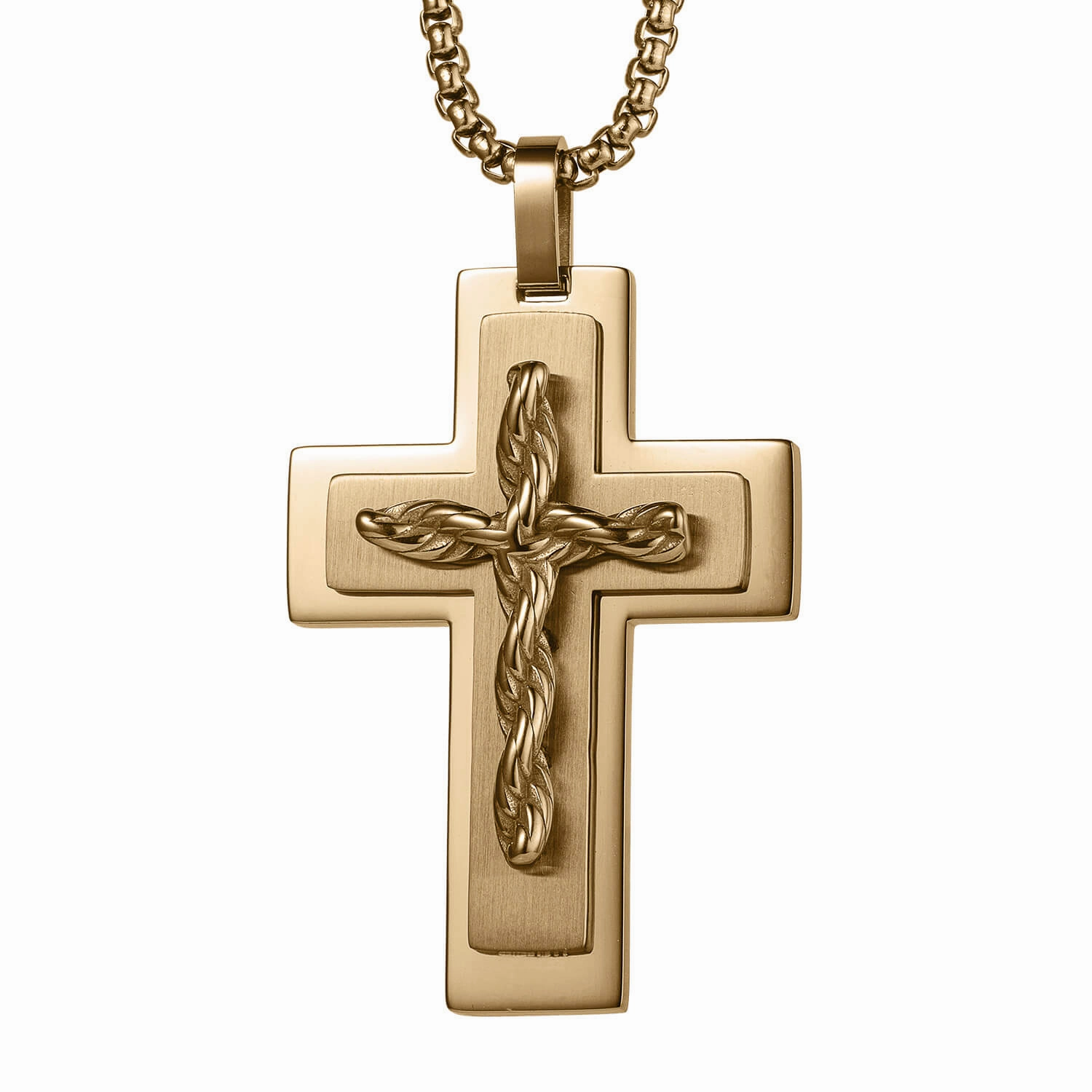 Trio Cross Pendant 