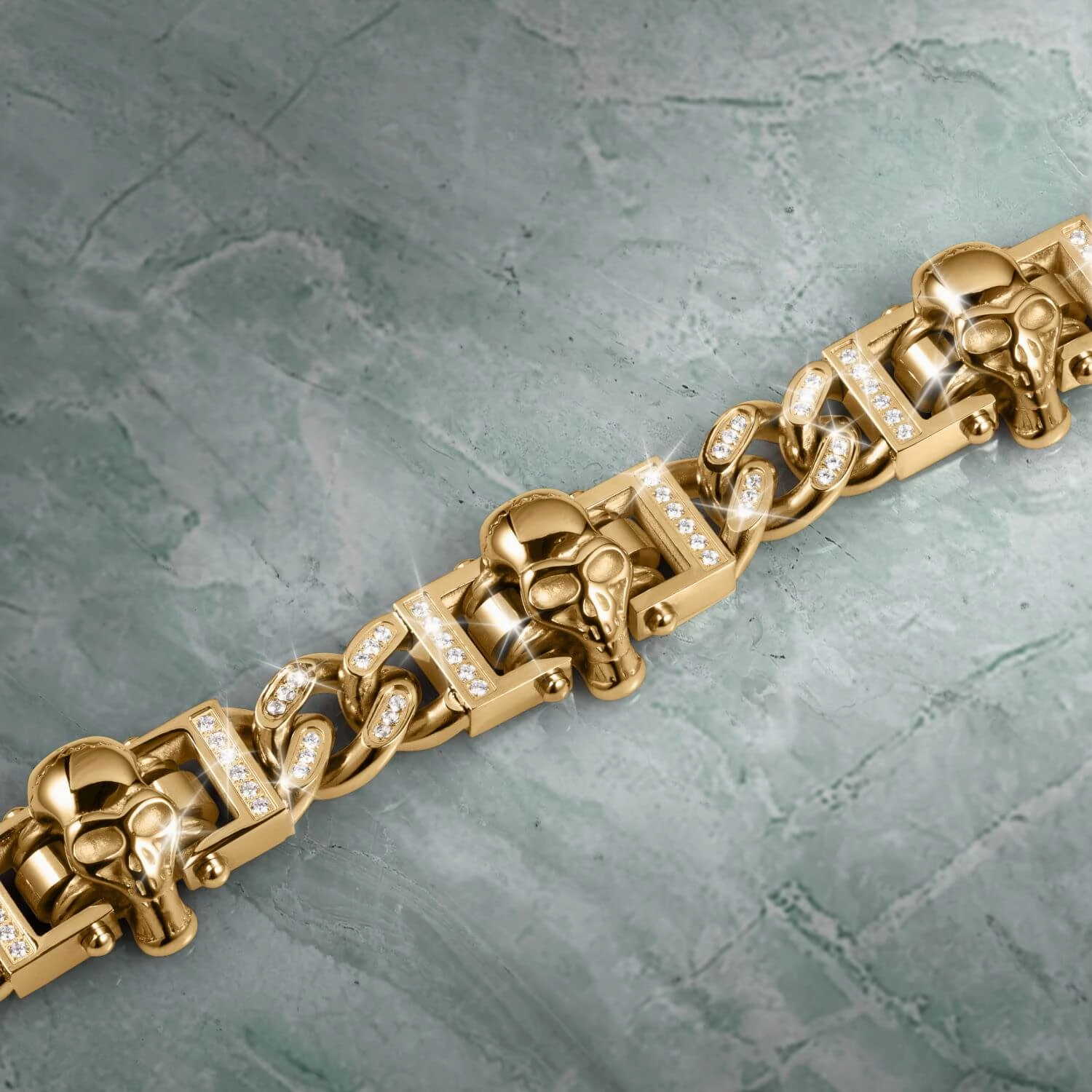 Trio Skull Bracelet