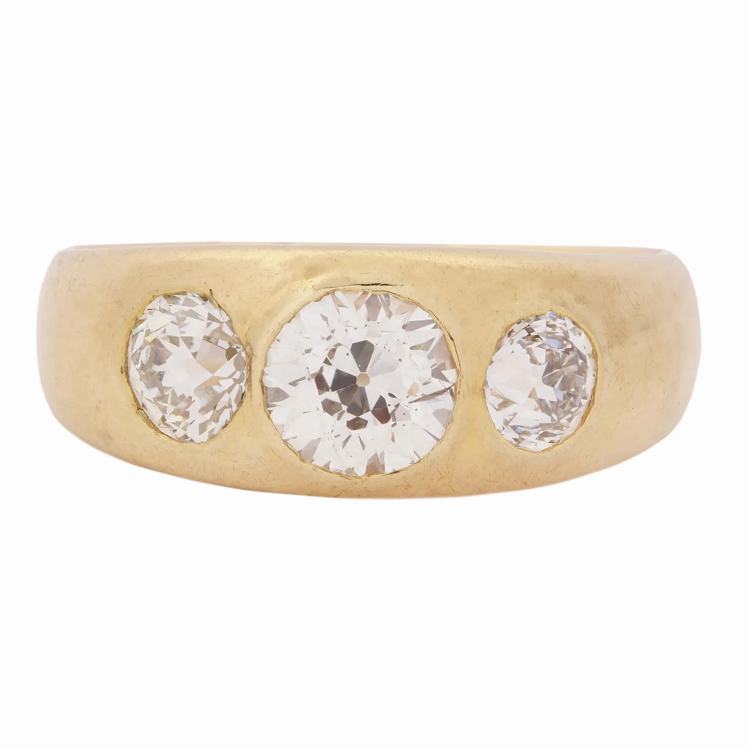 Triple Shine Diamond Ring