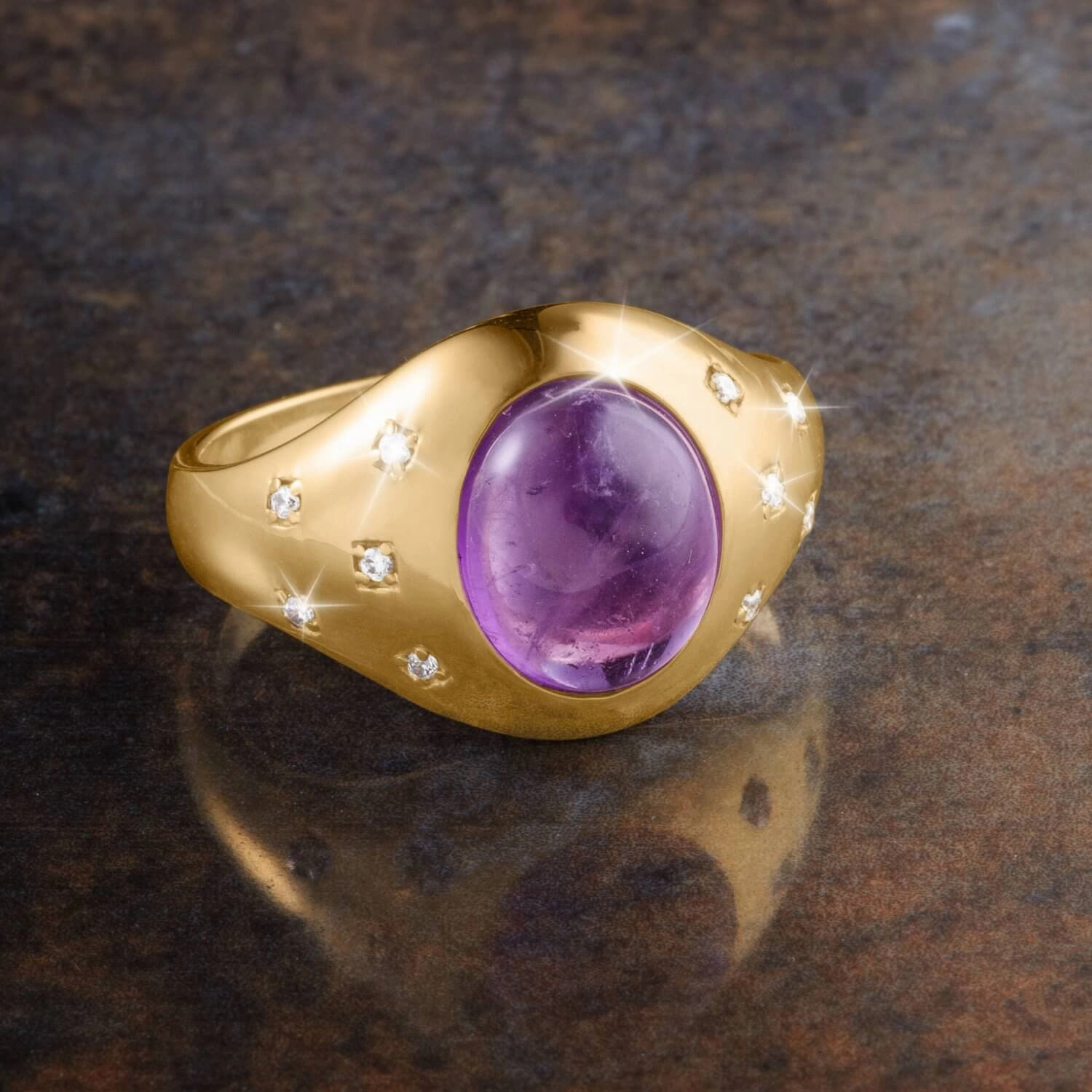 Triumph Amethyst Ring
