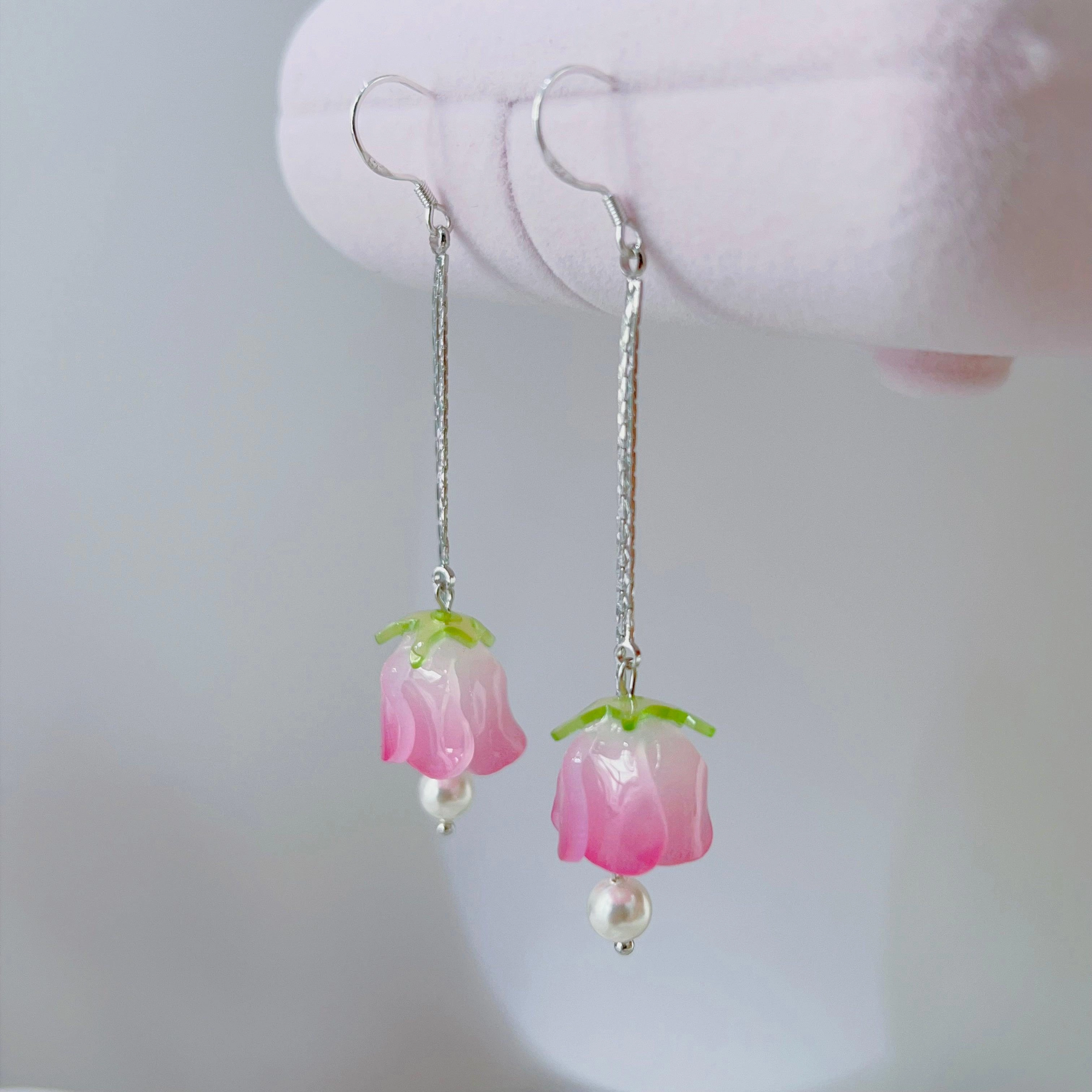 Tulip Earrings Long Fashion Tassels