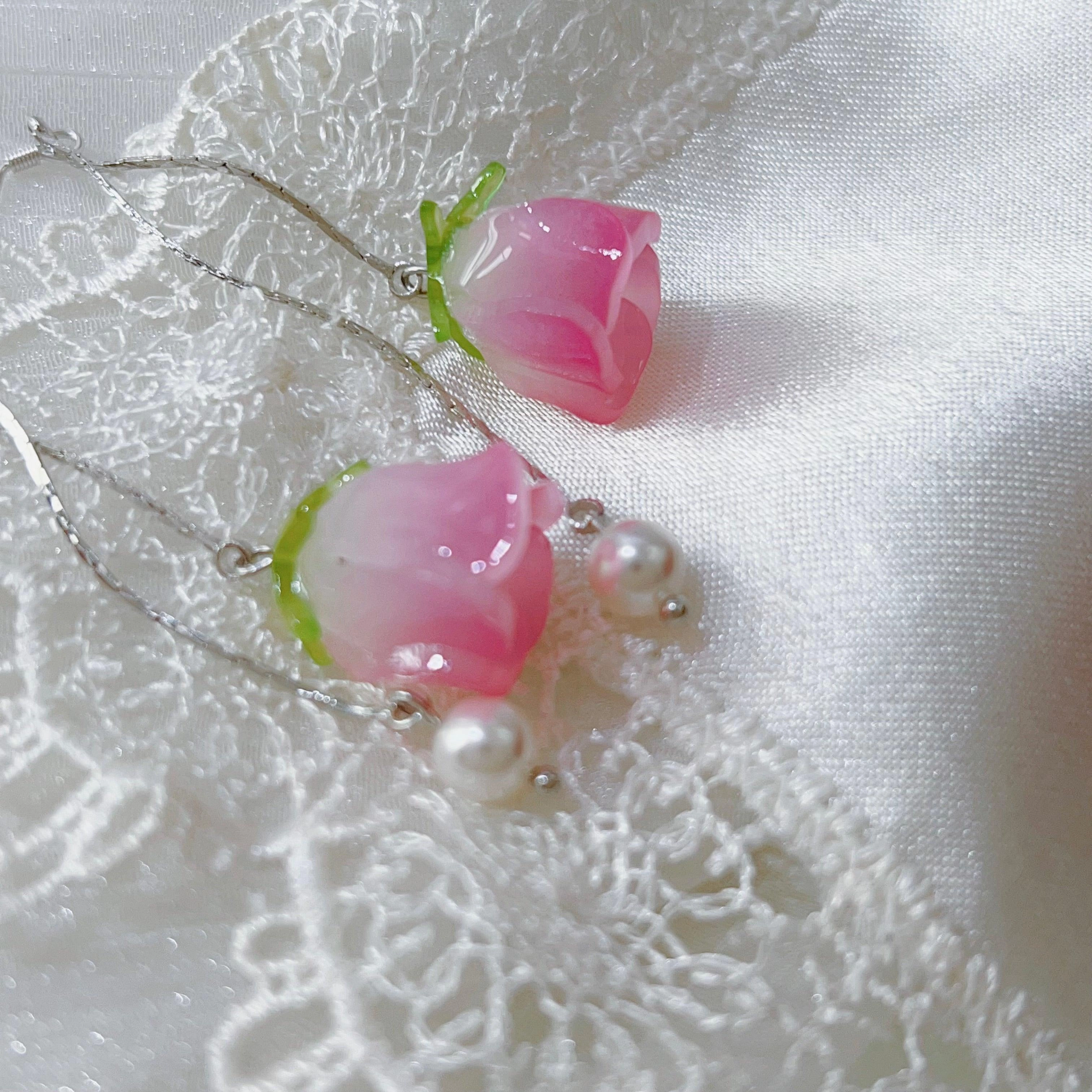 Tulip Earrings Long Fashion Tassels