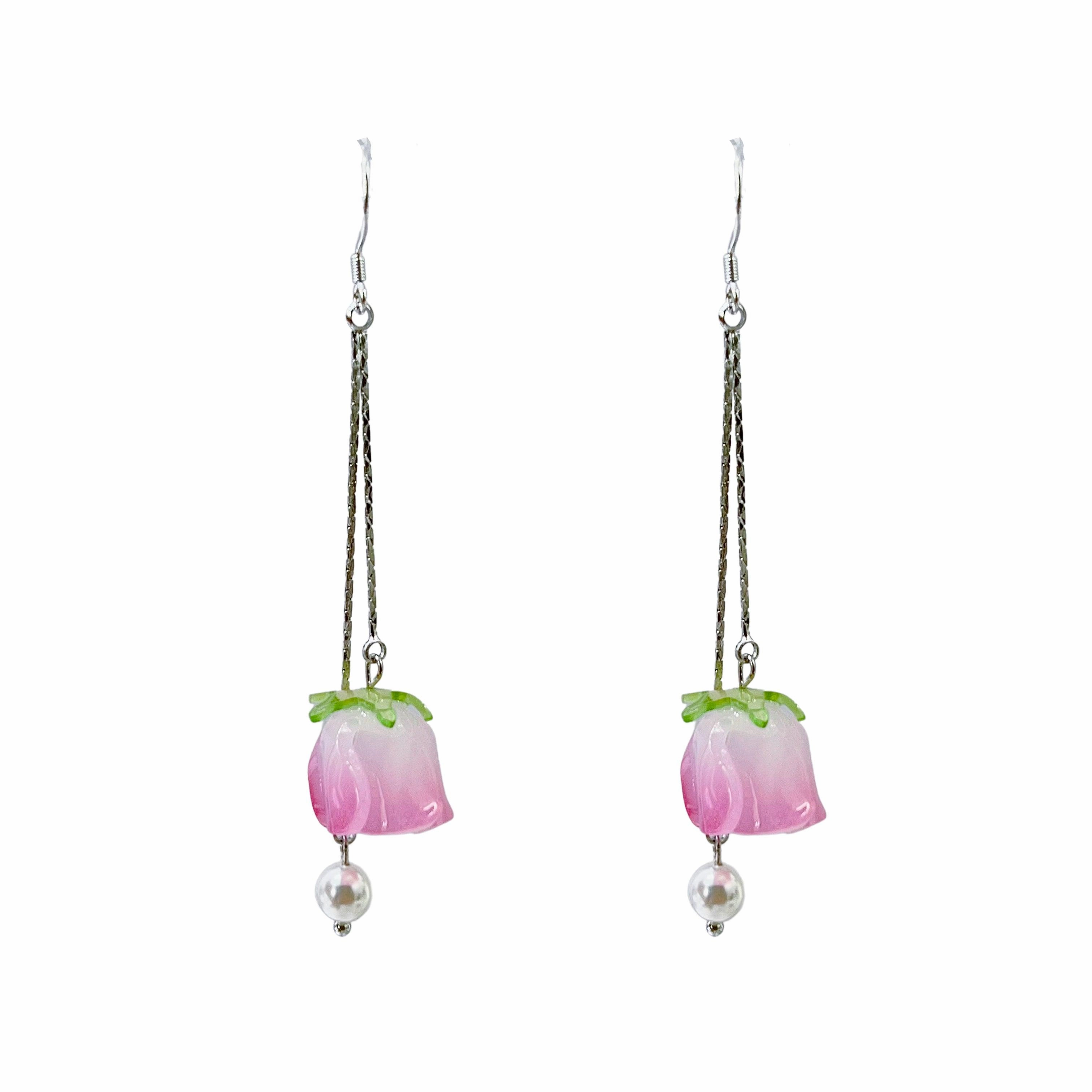 Tulip Earrings Long Fashion Tassels