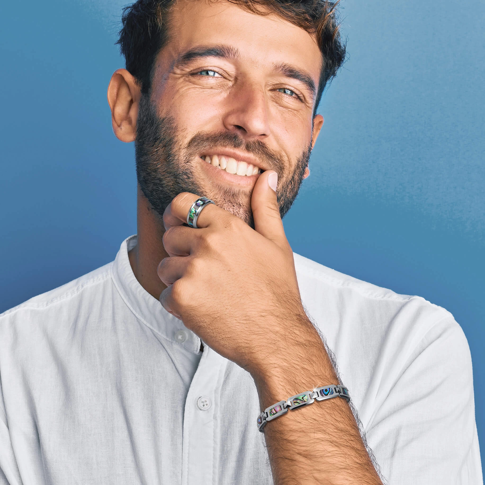 Tungsten Tide Bracelet