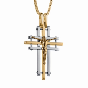 Uplifting Crucifix Pendant 