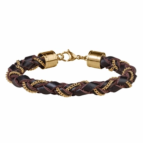 Urban Couture Leather Bracelet 