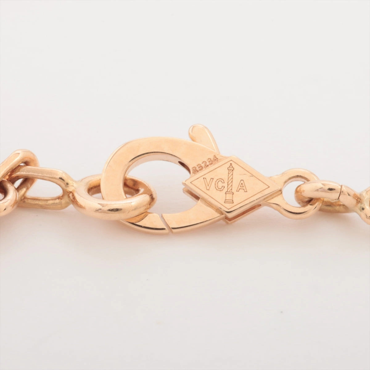 Van Cleef & Arpels Vintage Alhambra 5 Motifs Mother of Pearl MOP Bracelet