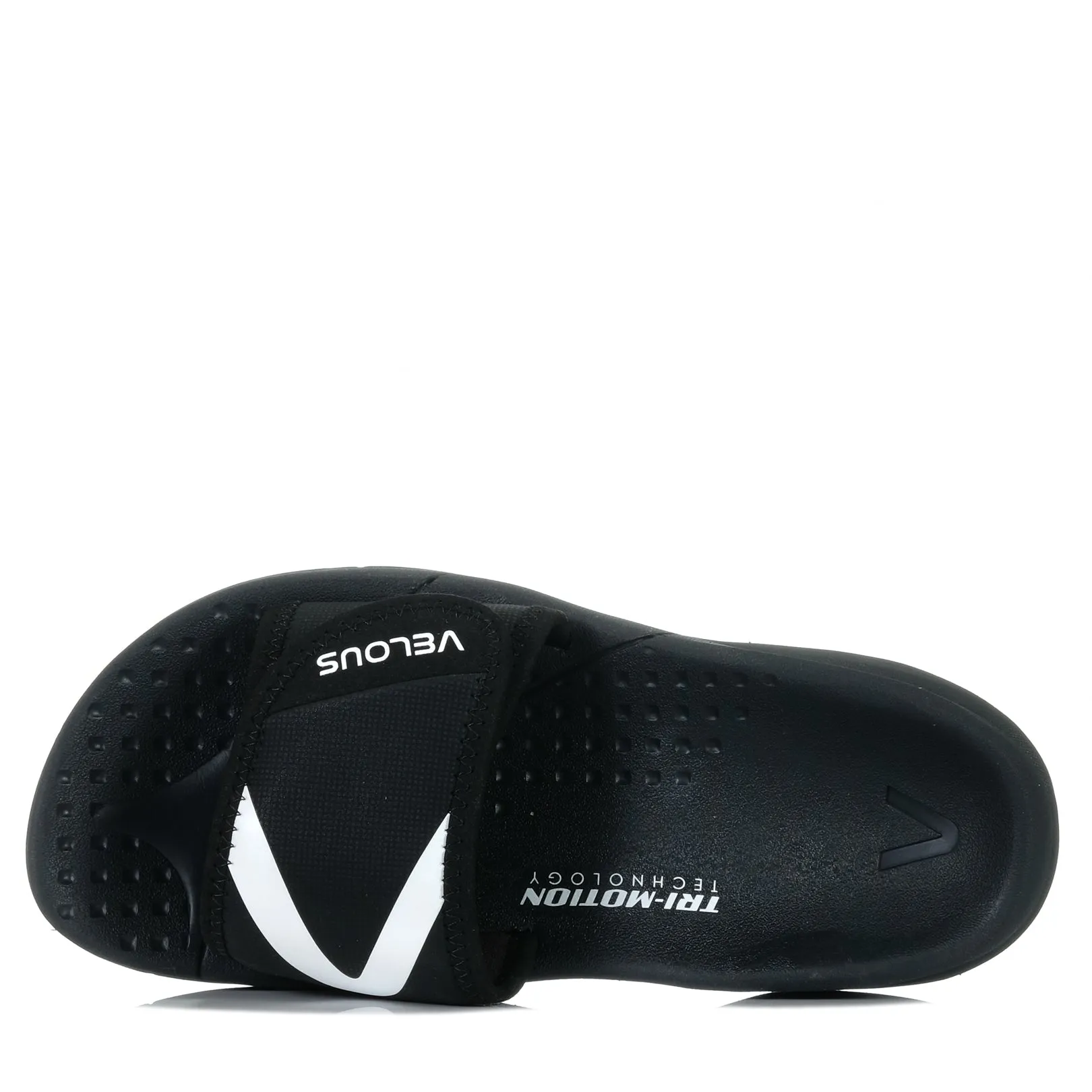 Velous Hoya Slide Schwarz/Weiß