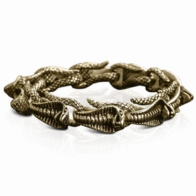Venom Men's Gold Bracelet 