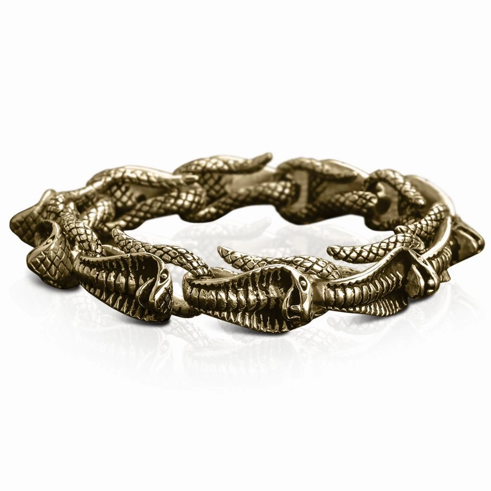 Venom Men's Gold Bracelet 