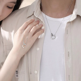 Versatile Double Loop Clavicle Chain 