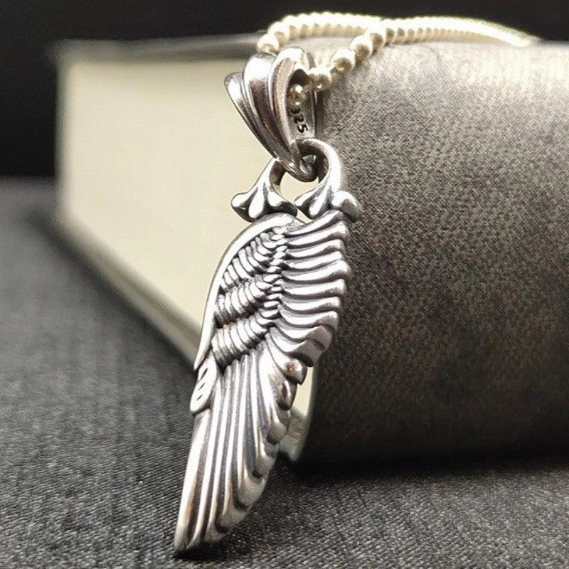 Vintage Fashion Feather Wing Pendant