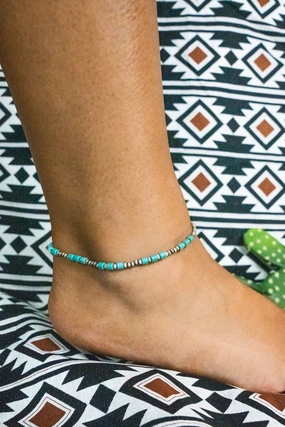 Viola Anklet texture-rose-gold  
