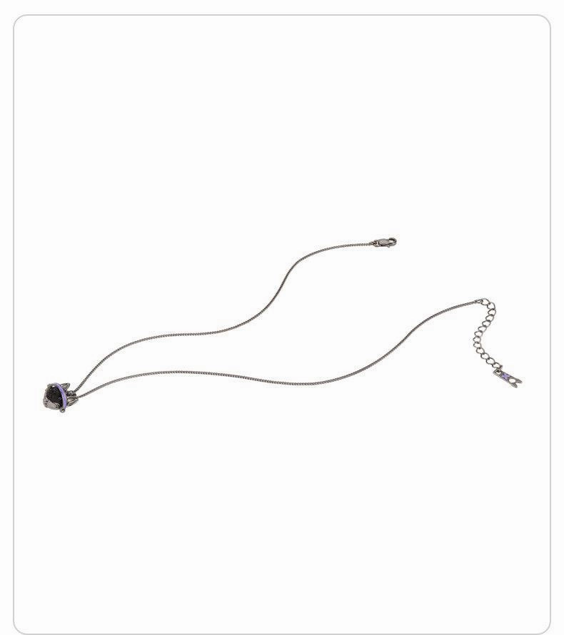 Virtual Pet Series Cute Trendy Cat Necklace