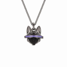 Virtual Pet Series Cute Trendy Cat Necklace 