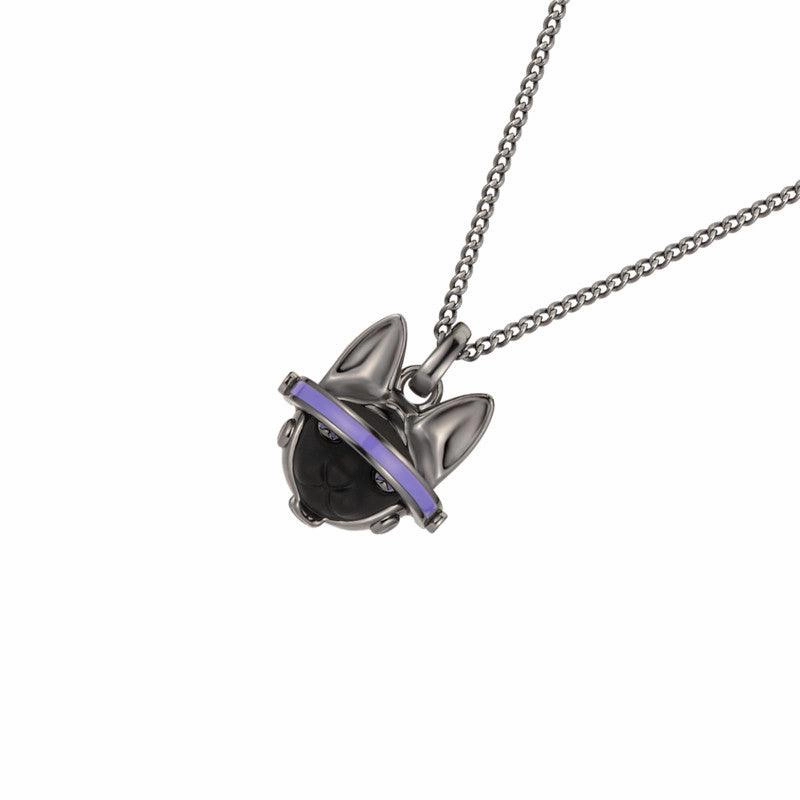 Virtual Pet Series Cute Trendy Cat Necklace