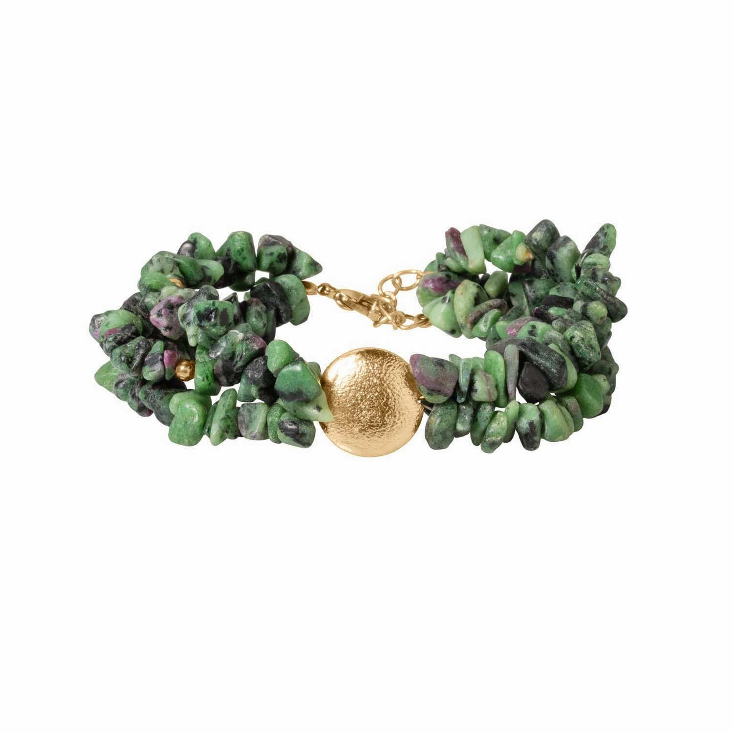 Vivacious Ruby - Zoisite Bracelet