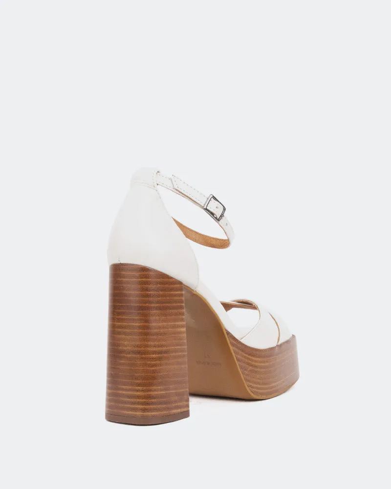 Vixen Off-White Leder