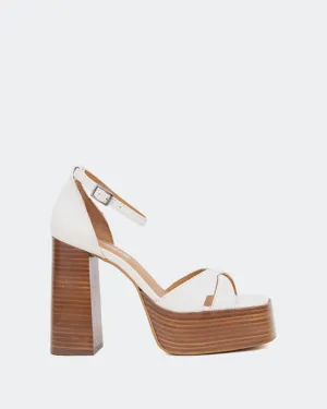 Vixen Off-White Leder