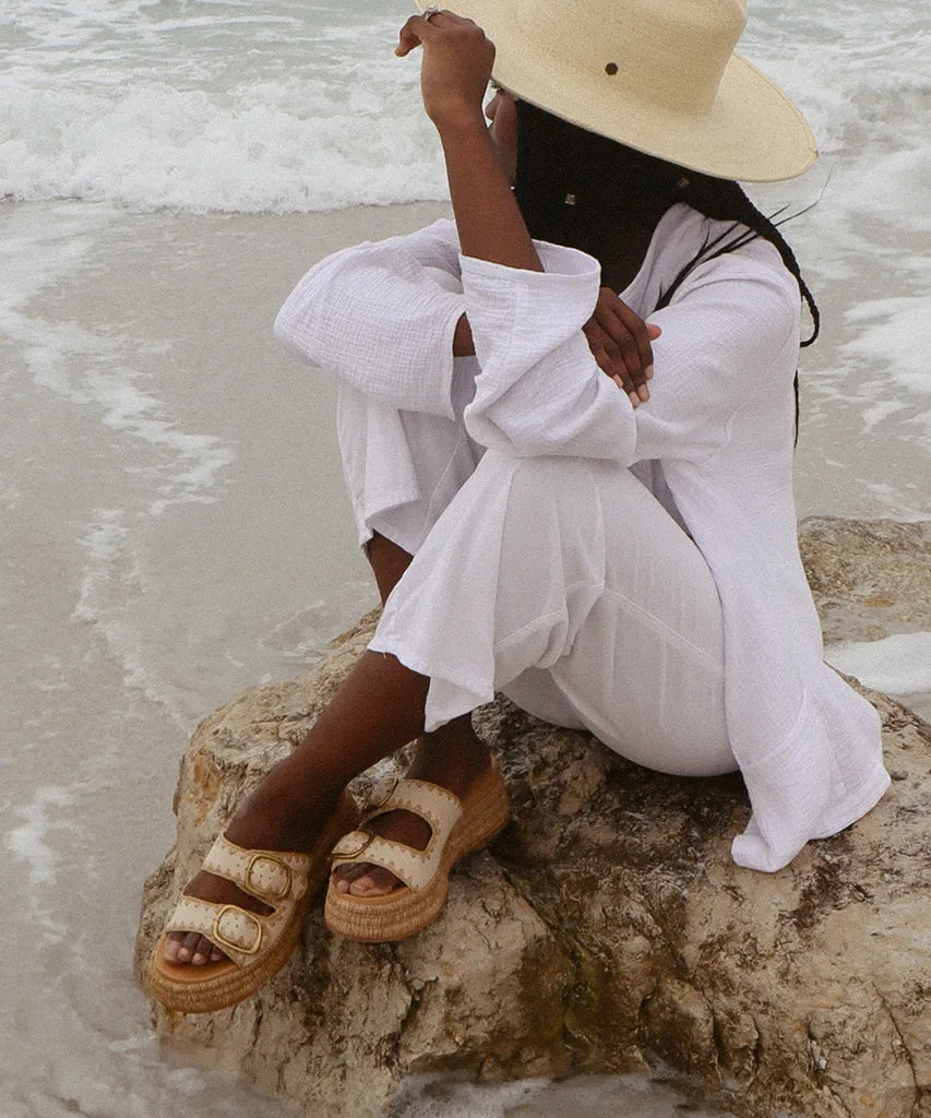 WANIKA SANDALEN SAND NUBUCK