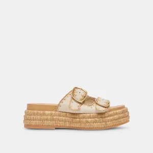 WANIKA SANDALEN SAND NUBUCK