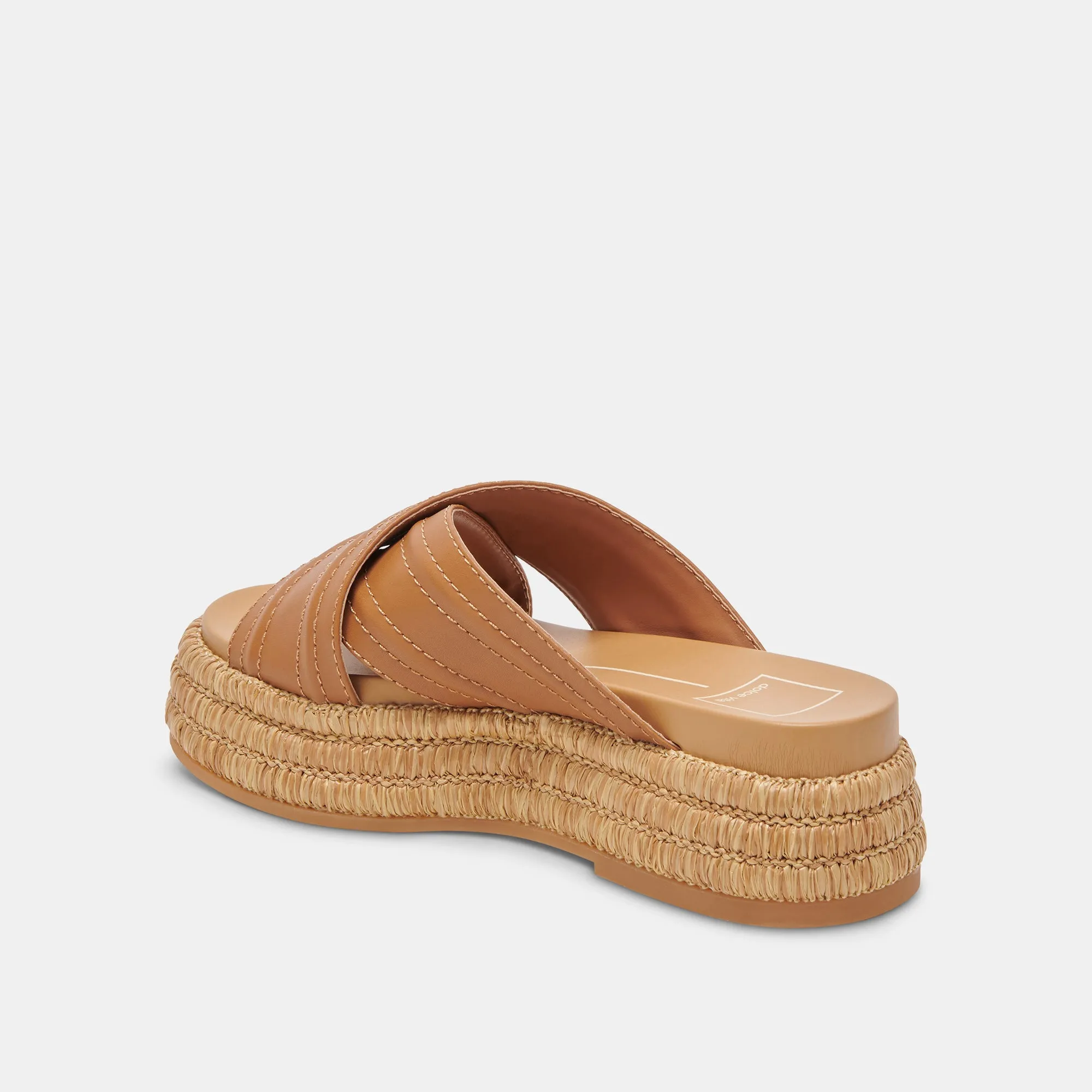 WESLEE SANDALEN BRAUNES LEDER