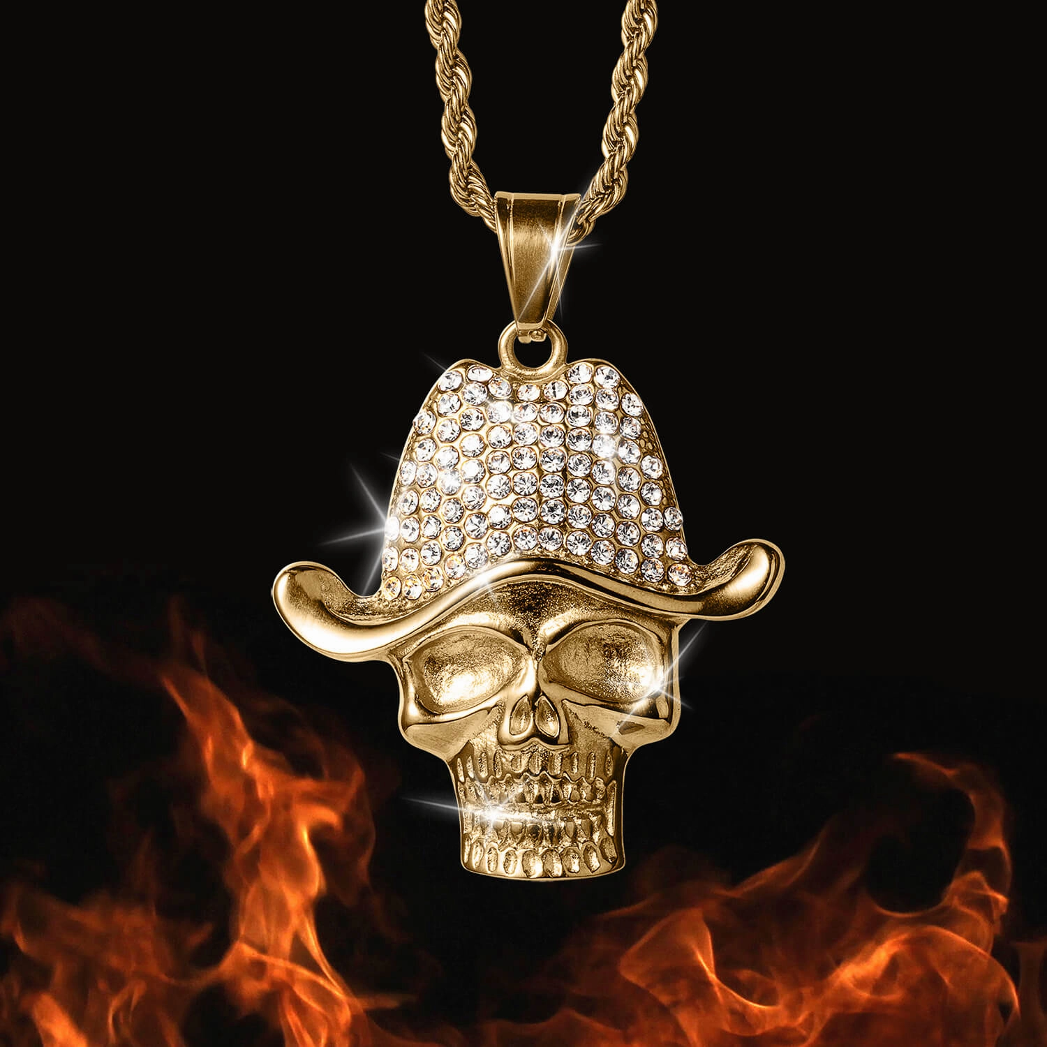 Western Skeleton Pendant