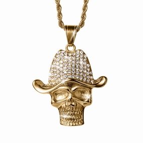 Western Skeleton Pendant 