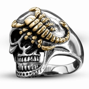 Wild Skull Ring 