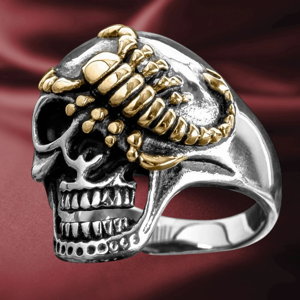 Wild Skull Ring