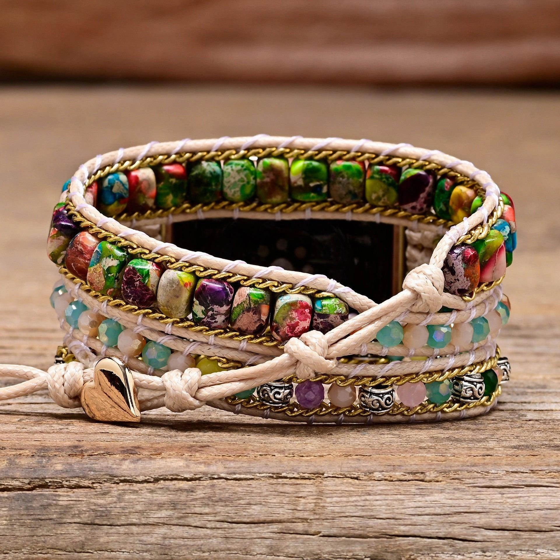 Winding Hand Woven Watchband Bracelet