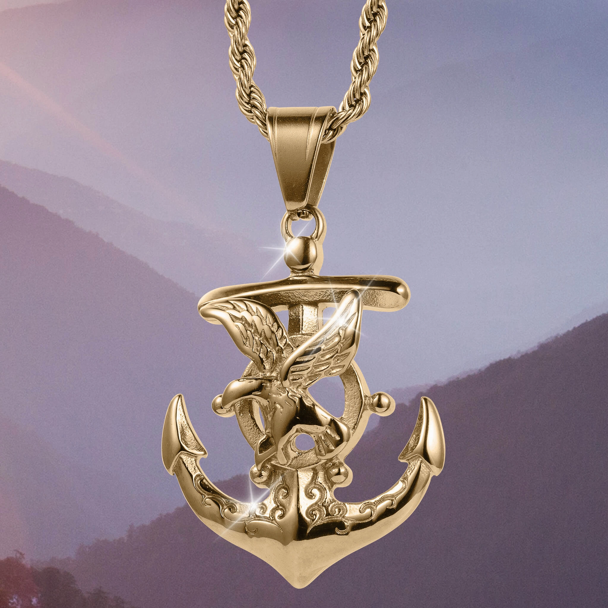 Wings Of Honor Pendant