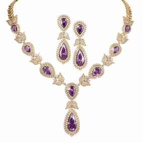 Wisteria Majesty Collection suit-set  