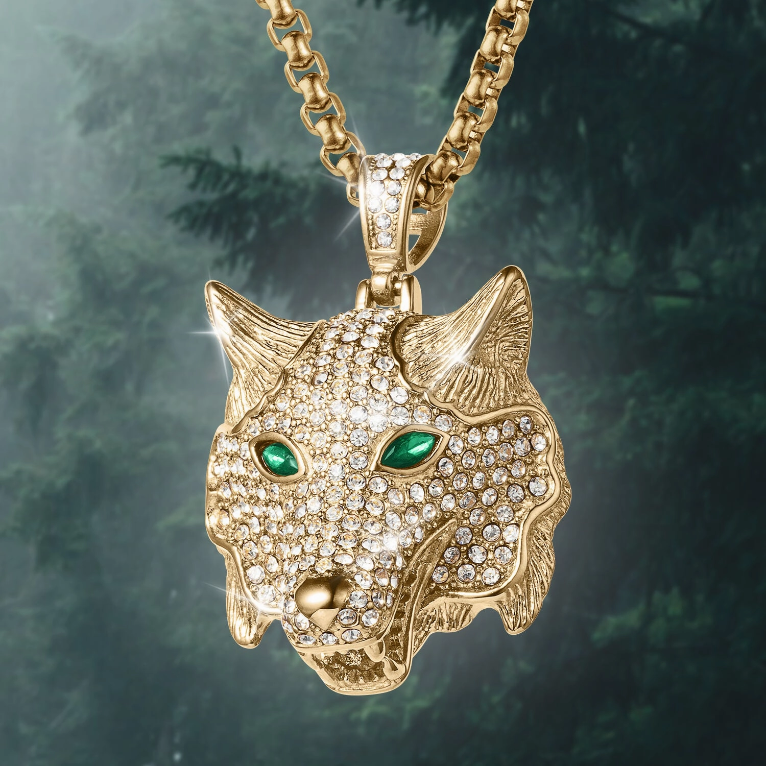 Wolf Men's Pendant