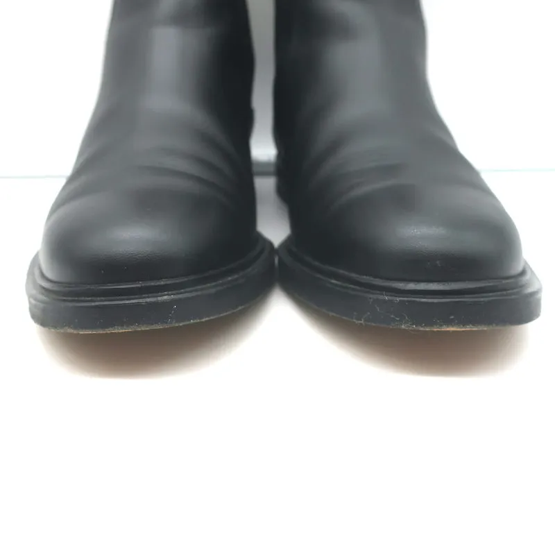 Frauen Chelsea Boots von Common Projects in schwarzem Leder, Größe 37, flache Knöchelstiefel