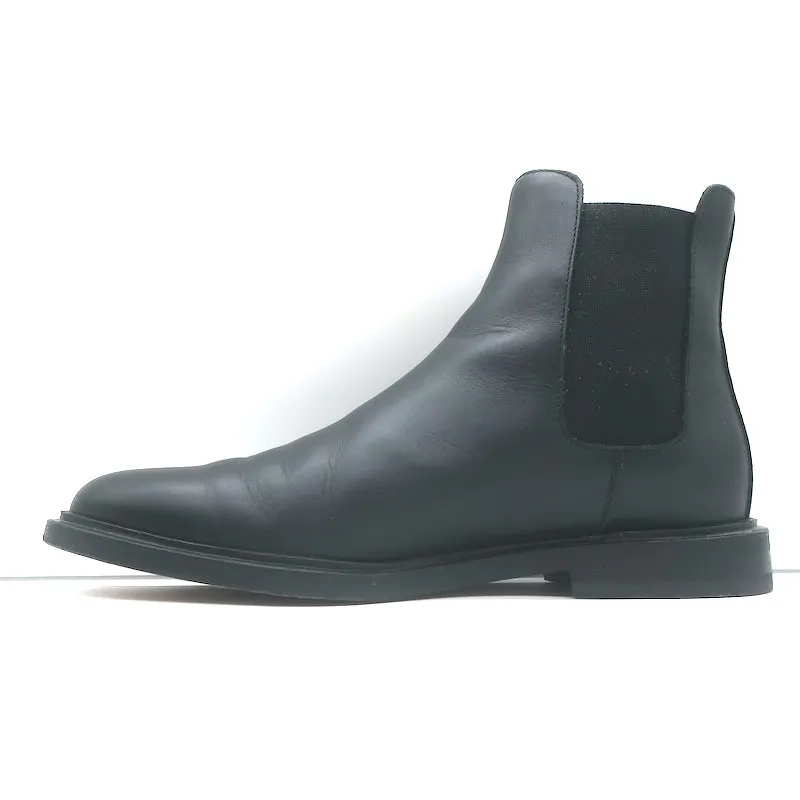 Frauen Chelsea Boots von Common Projects in schwarzem Leder, Größe 37, flache Knöchelstiefel