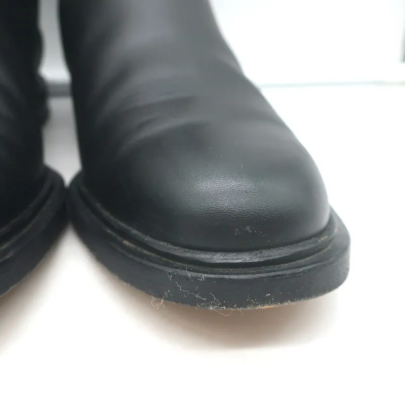 Frauen Chelsea Boots von Common Projects in schwarzem Leder, Größe 37, flache Knöchelstiefel