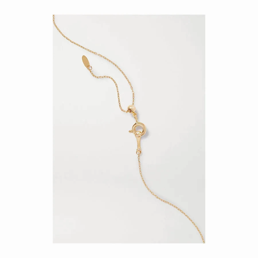 Womanist 18K Gold Necklace w. Diamond