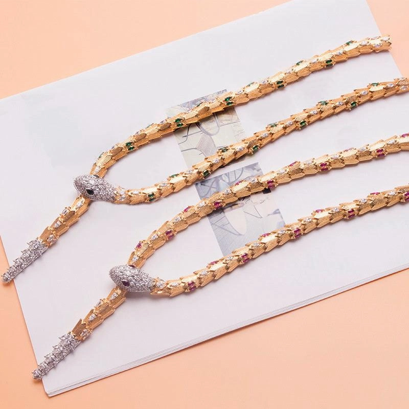Women's Animal Snake Necklace Bracelet